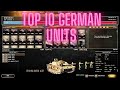 Top 10 German Units For Conquest-GOH Ostfront