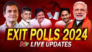 Exit Polls 2024 LIVE | AP Assembly Exit Polls | Lok Sabha Elections Exit Polls | Ntv