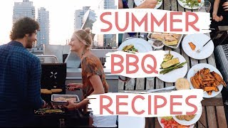 Healthy Summertime BBQ Recipes | Quick & Easy, 4th of July, & Friends | Sanne Vloet