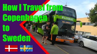 How I Travel from Copenhagen to stockholm (Sweden)