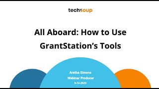 All Aboard How to Use GrantStationâ s Tools