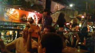 Show del Bar Barba Roja Celebrando el Cumpleaños de Janin en Acapulco 13-07-2012