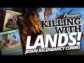 KILLING WITH LANDS?!? 4c Jeskai Ascendancy — Sylvan Awakening is busted! | Pioneer League - 01/02/22