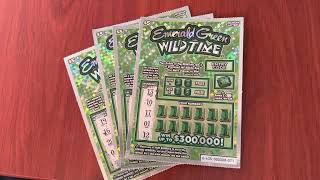 New Emerald Green Wild Time - Michigan Lottery - 12/12/22