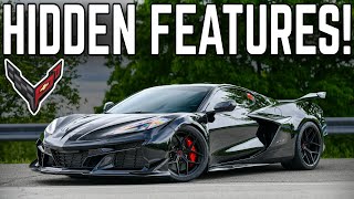13 Hidden Features AND Tips YOU should KNOW about the C8 Corvette!
