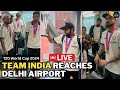 Team India Return Journey Live  | Team India Arrival in New Delhi Live | Air India AIC24WC | T20 WC