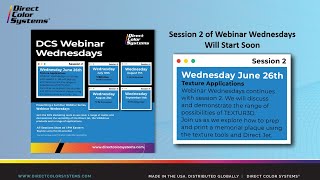 Webinar Wednesdays 2024 Session 2 - Texture Applications