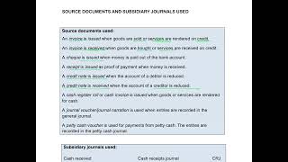 2. Source Documents - Condensed Perspective