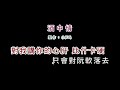 演唱版 詹雅雯 酒中情 diy卡拉ok字幕