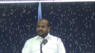 Quran Class at JNH : Speech by PMA Gafoor