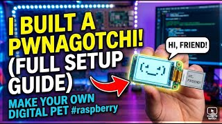 I Built a Pwnagotchi on Raspberry Pi Zero (Full Setup Guide)| Build your own digital pet #raspberry