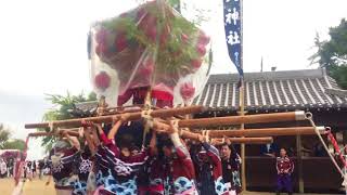 2017神島天神祭昼宮 福浦福新団