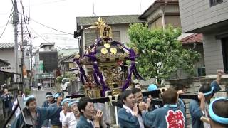 平成26年　幸手市中・今宮大杉神社例大祭　宮神輿町内渡御