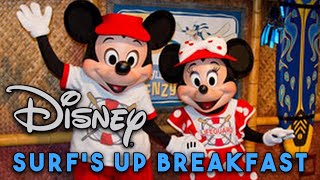 Disney Surf's Up Breakfast with Mickey and friends