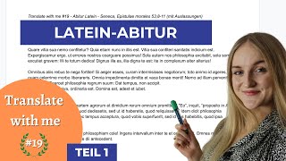 Komplettes LATEIN-ABITUR übersetzen! 🏛️📕/ Translate with me #19 / LATEIN mit LANGUAID