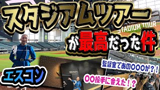 【エスコン】スタジアムツアーが最高だった件【絶対行くべき!!プレミアムツアー】