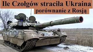 Ile Czołgów straciła Ukraina? - porównanie z Rosją