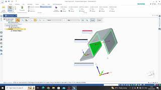 solid edge sheet metal tutorial | counter flange command