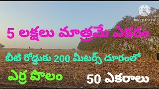 5 లక్షలు ఎకరం 50 ఎకరాలు  9177941828