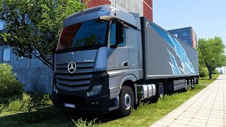 Mercedes Benz Actros Scenic Relax Drive🚦Fresh Fish 🐟 Delivery (Plovdiv - Bucharest) ETS 2