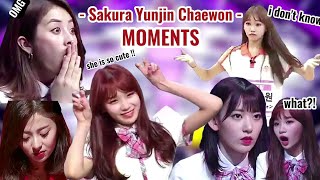 [SUB INDO] Sakura, Yunjin, Chaewon Pre debut Moments !! | LE SSERAFIM