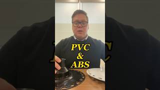 PVC vs ABS Floor Drain Flanges. #drain #shower #waterproof #flanges #abs #pvc #comparison #fyp #diy