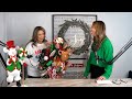 🎄Deann Welch-Holiday Whimsy owner teaches how to make the perfect Holiday bow and centerpiece #xmas