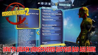 Borderlands 2 Undiscovered Shotgun