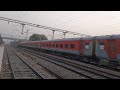 high speed 12426 jammu tawi rajdhani express in top speed 130 kmph