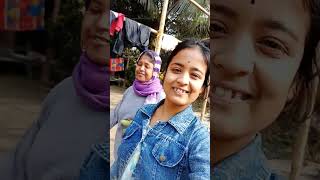 শীতের সকালে আমি আর বোন মাঠে চলে এসছি #youtube #viral #trending #shorts #travel #sister #saniasheikh