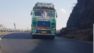 Rajasthan Truck ghat se jate huwe..