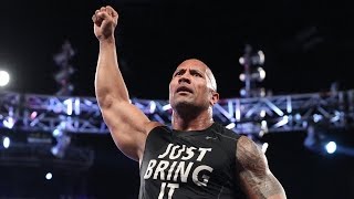 Rock's Shocking Return: Raw, Oct. 6, 2014