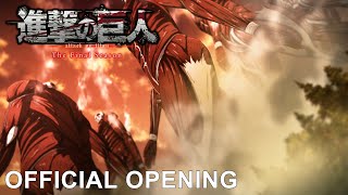 TVアニメ「進撃の巨人」The Final Season Part 2ノンクレジットOP ｜SiM「The Rumbling」