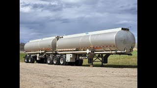 1996 Advance SUPER B Crude Oil / Fuel Tank Trailer \