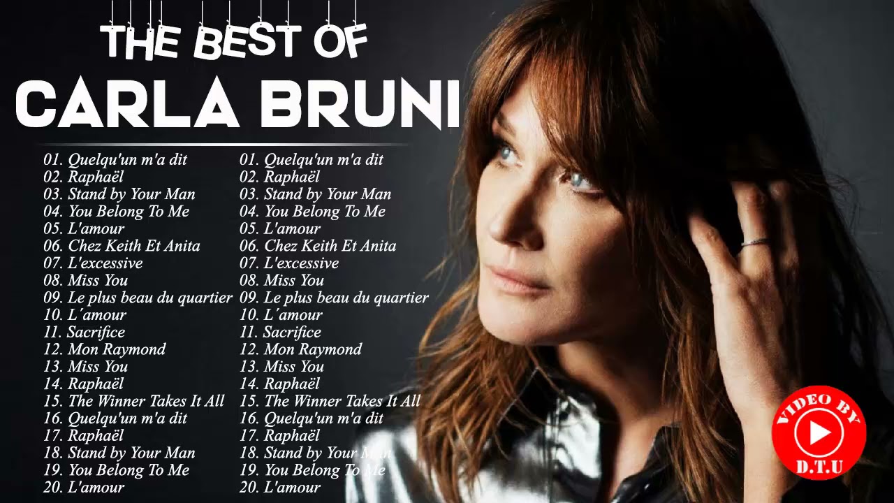 Les Plus Grands Succès De Carla Bruni 2021 ♫ Meilleurs Succès De Carla ...