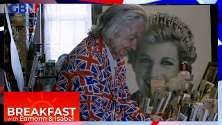 King's Coronation: Royal superfan Margaret Tyler shows off impressive collection of memorabilia