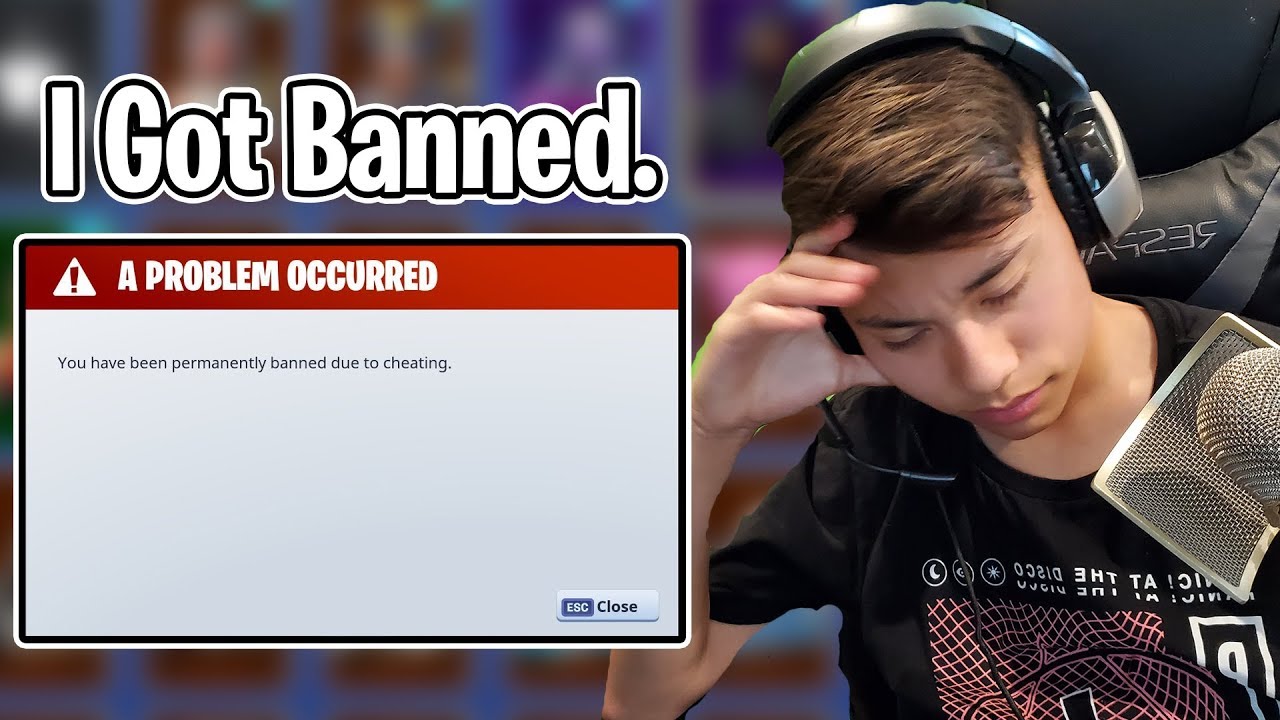 I Got My Fortnite Account Banned. (Sorry, Epic Games) - YouTube