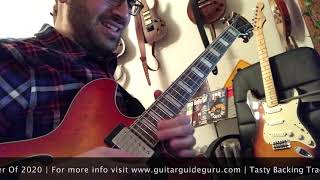 Jazz Blues Guitar Solo | Mike Papapavlou