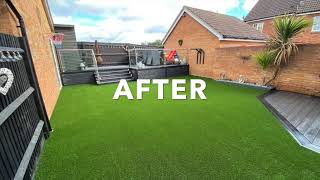 PAG Artificial Turf Installation in Stevenage