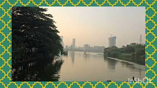 Wonderful view of Hatirjheel lake,Dhaka || By Mohin Ahmed