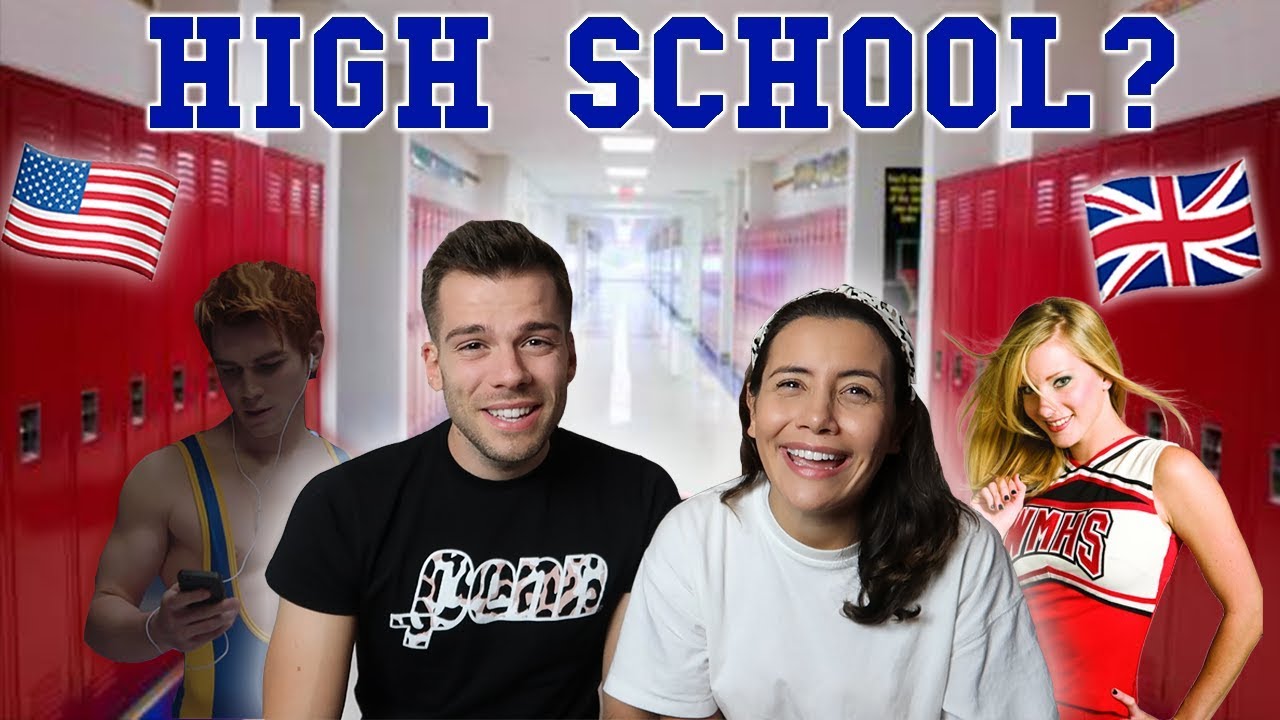 Questions About American High School?! | American Vs British - YouTube