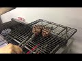 kosei charcoal griller 　倖生炭グリラー grilling steak 2017052303