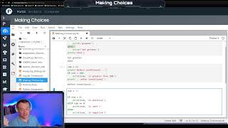 Intro to Python - Making Choices - VDB Computational Biology