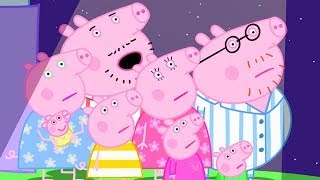 The Noisy Night at Peppa Pig's Cousin Chloe's House | Peppa Pig Official Family Kids Cartoon