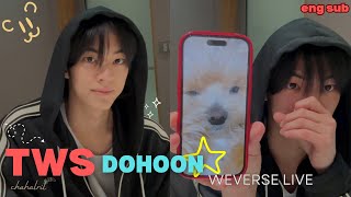 [ENG SUB] TWS DOHOON WEVERSE LIVE 🖤🖤(01.28.25) #TWS #weverse #weverselive