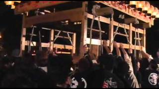 西条祭り2010　伊曾乃祭礼宮出し　喜多町屋台