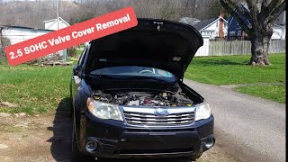 2009 Subaru Forester Valve Cover Removal