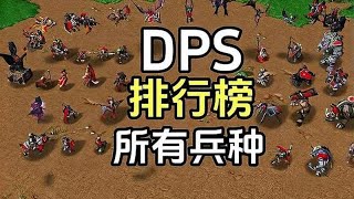 小兵DPS排行榜 #魔兽争霸3