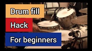 Drum Fill Hack For Beginners | THE SIX STROKE ROLL | DRUM TUTORIAL