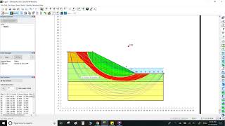 slope/w | تحليل ميل ترابي وحساب معامل الامان